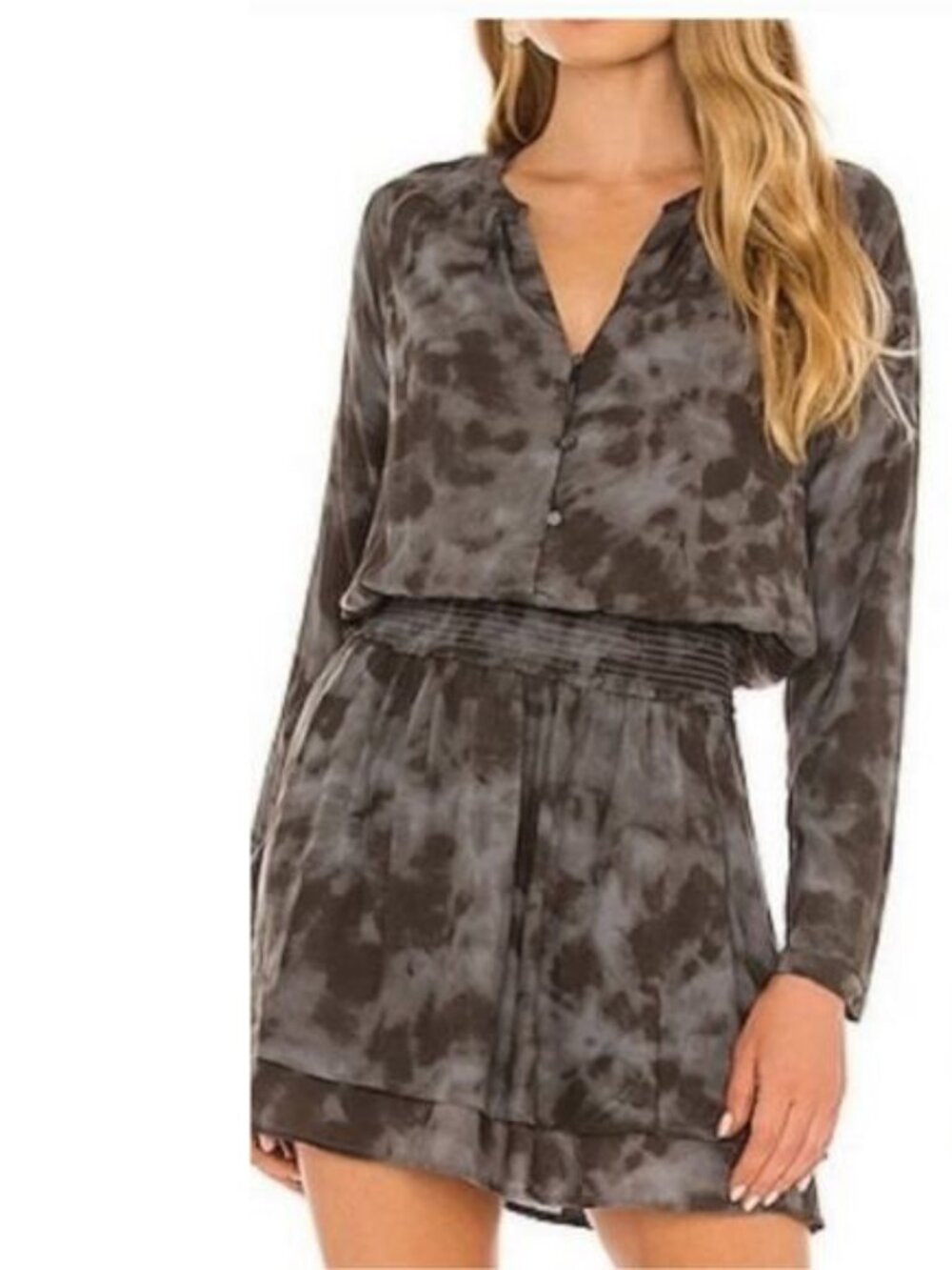 Jasmin Slate Tie Dye Dress